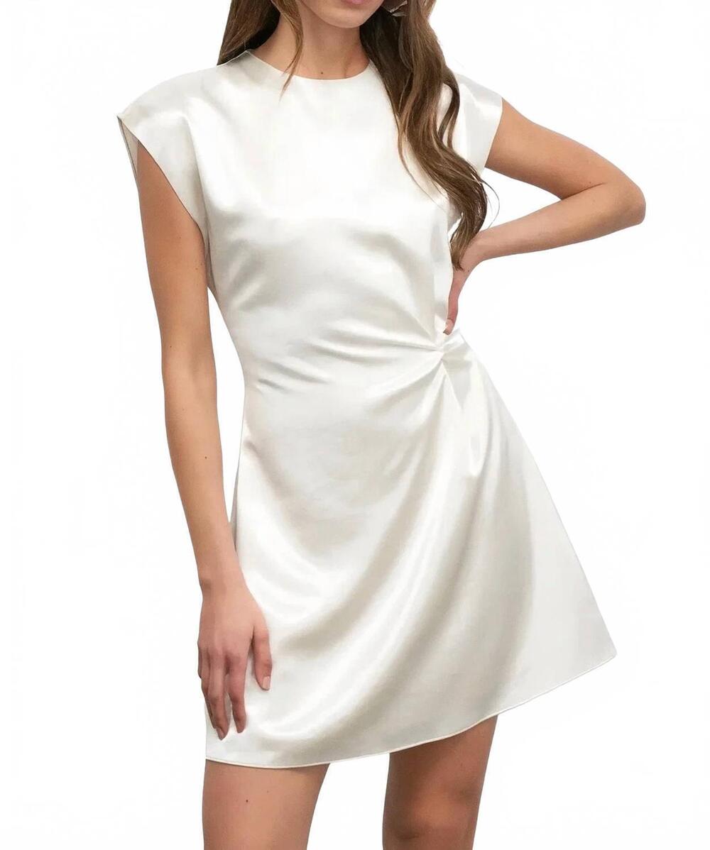 NEW GREYLIN wilson mini dress in pearl